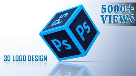 Photoshop cc tutorials | Easy way to Create a cubic 3d logo design ...