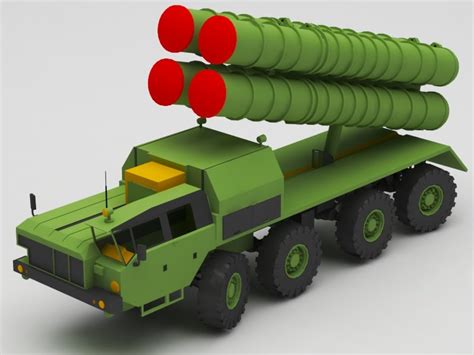 3D military missile truck model - TurboSquid 1512288