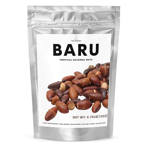 Buy Baru Nuts - 12 oz Roasted, Unsalted, Organic Nuts of Brazil - Non-GMO, Vegan, Keto-friendly ...