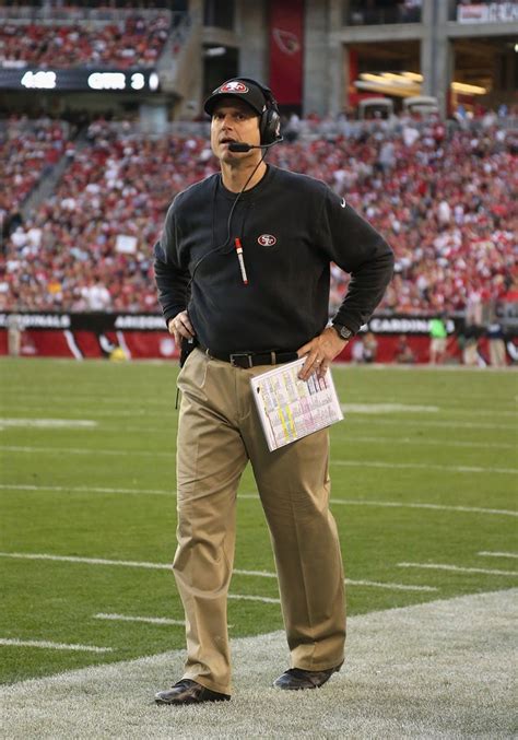 Jim Harbaugh Wears $8 Walmart Khakis