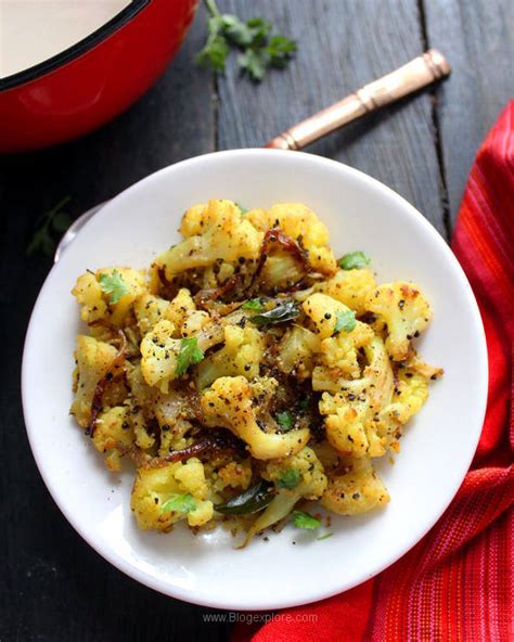 Cauliflower Pepper Fry Recipe | Gobi Pepper Fry