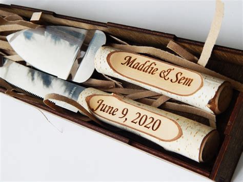 Wedding Personalized Knife Wedding Cake Set Cake Cutting - Etsy