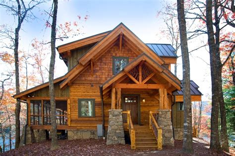 Camp Cullowee Cottage — Rustic Mountain Homes | Amicalola Home Plans