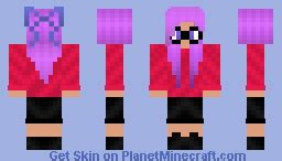 Glasses Girl Minecraft Skin