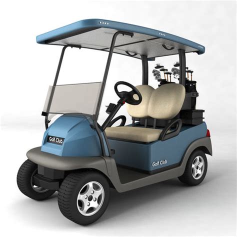 golf 3D Golf Cart | CGTrader