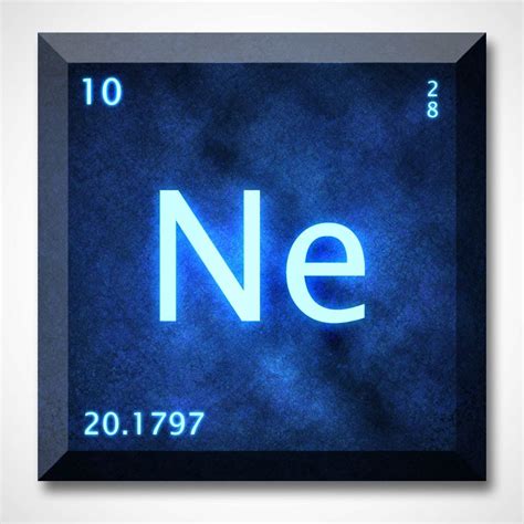 Cool representation of the element Neon on the Periodic Table | Periodic chart, Cool stuff ...