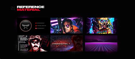 Dr. Disrespect Branding :: Behance