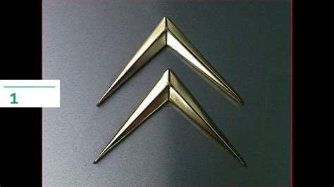 Evolution of CITROEN Logo - YouTube