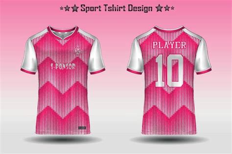 Sports Jersey Template For Team Uniforms Vector Art, Icons, and ...