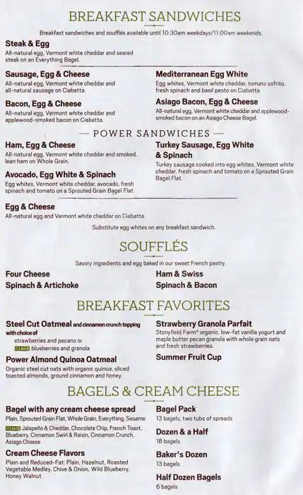 Panera Bread Menu, Menu for Panera Bread, Chelsea, Manhattan, New York City - Urbanspoon/Zomato