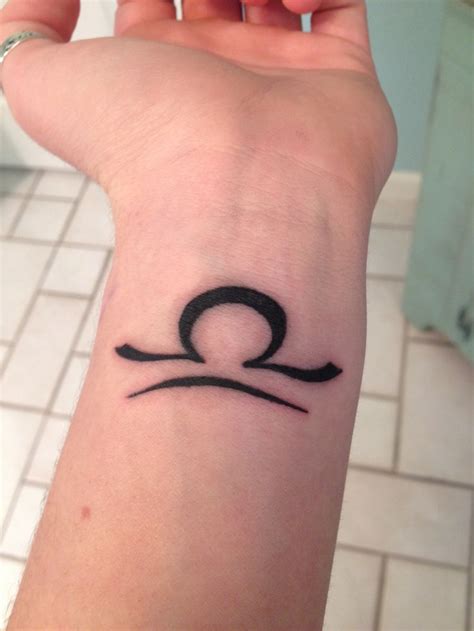 Libra symbol | Tattoos, Body art, Libra symbol