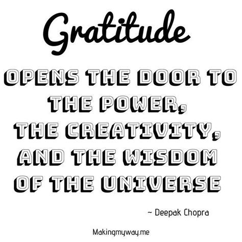 The power of Gratitude is remarkable when you remember to practice it ...