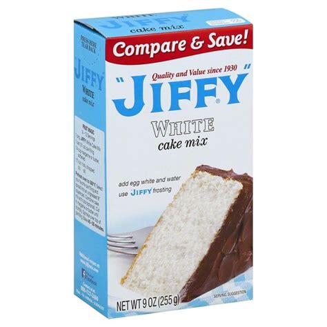 Jiffy Cake Mix, White (9 oz) - Instacart