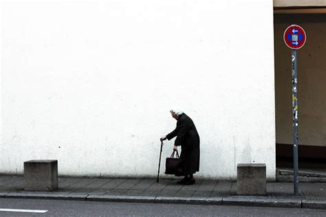 Old lady on her way | Seen and taken in the Steinstraße in S… | Isengardt | Flickr