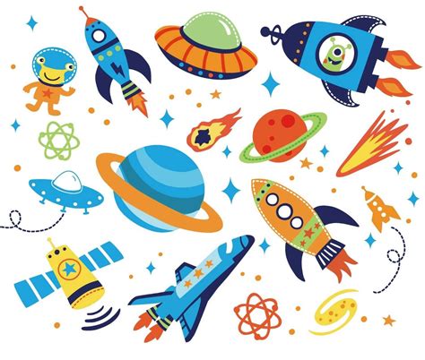 Outer Space Kids Room Peel & Stick Wall Decals | Stick wall art, Kids room wall decals, Sticker art