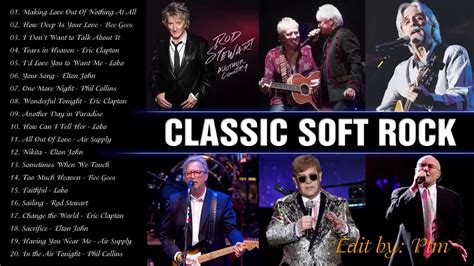 Air Supply, Bee Gees, Rod Stewart, Eric Clapton, Lobo, Phil Collins ...