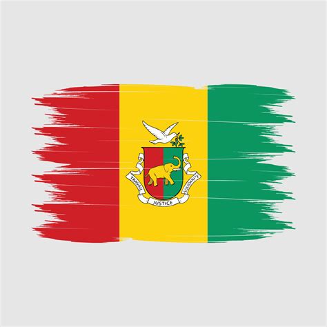 Guinea Flag Brush Vector 17486099 Vector Art at Vecteezy