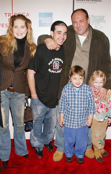 James Gandolfini Family