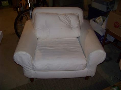 White IKEA Chair in CHYarnall's Garage Sale Phoenixville, PA