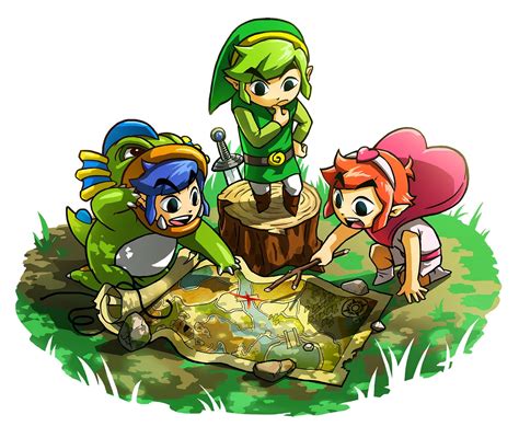 The Legend of Zelda: Triforce Heroes Nintendo 3DS Artworks, images - Legendra RPG