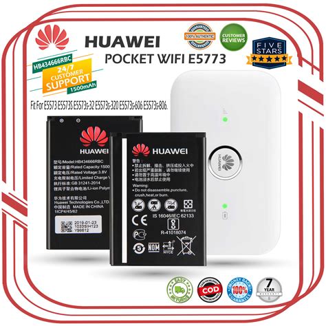 Huawei Pocket Wifi Battery, E5573 E5573S E5573s-32 E5573s-320 E5573s ...