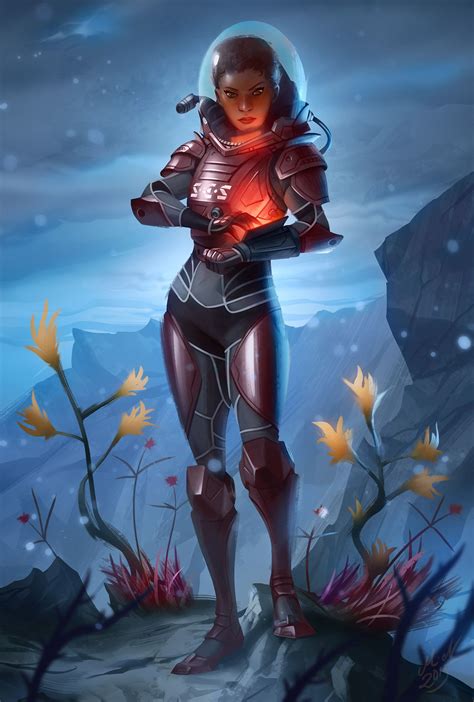 ArtStation - Space Exploration Suit, Magnus Norén Space Girl Art, Space Art, Character Concept ...