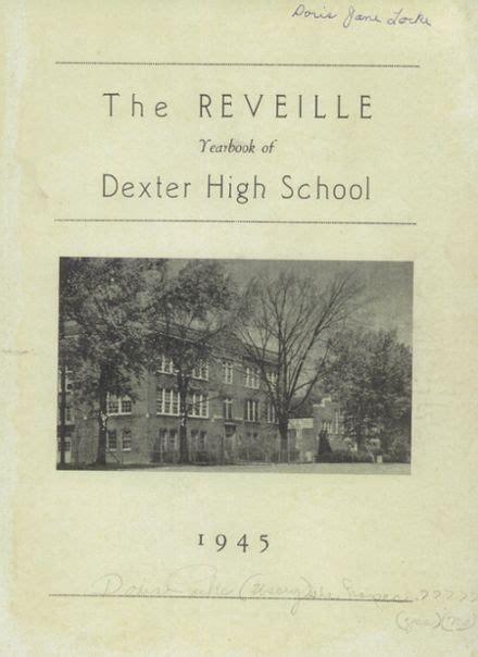 Explore 1945 Dexter High School Yearbook, Dexter MO - Classmates