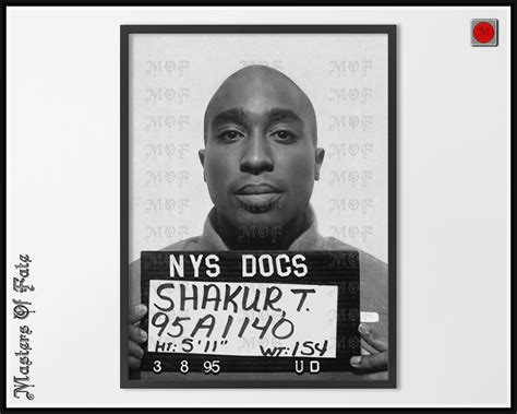 Tupac Shakur Mugshot Poster 2pac REMASTERED 39 MUG - Etsy Ireland