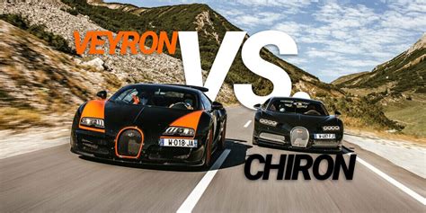 Bugatti Chiron vs Bugatti Veyron: And The Winner Is...