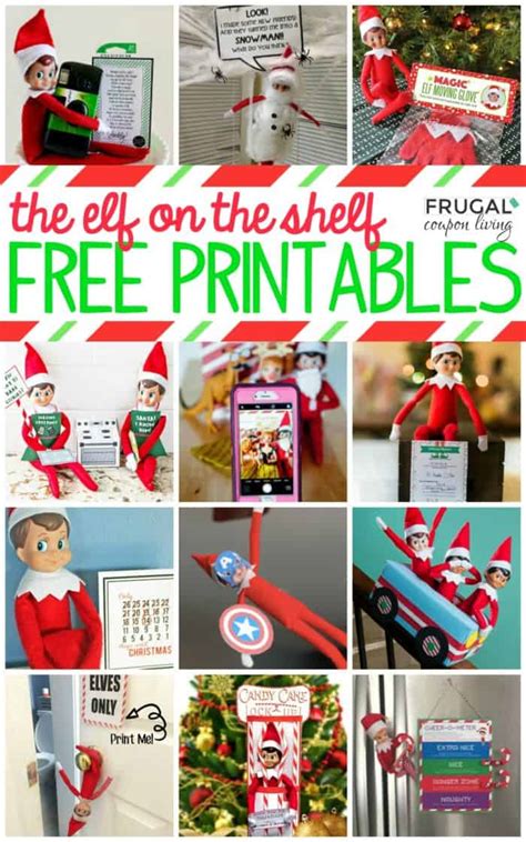 Free Elf on the Shelf Printables