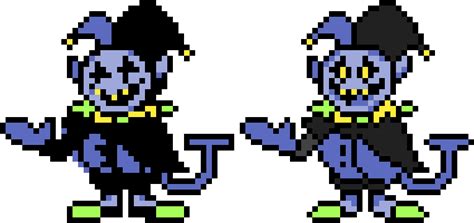 Pixilart - Custom Jevil Sprite by Frostbula20