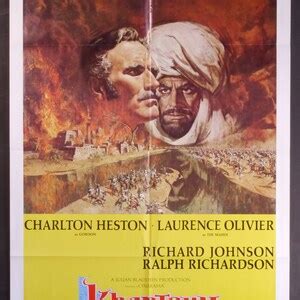 Khartoum-original Vintage Movie Poster for the Great Middle Eastern Adventure With Charlton ...