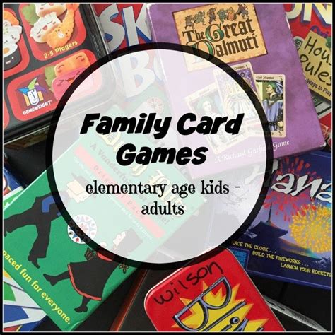 Pin by Misty Bailey on Family Time! | Family card games, Card games ...