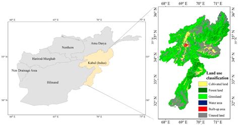 Kabul River Map - A Location Map Of Kabul River Basin Showing ...