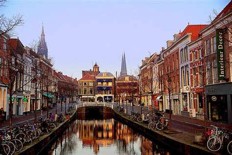 Delft, canal Road Trip Europe, Delft, Canal, Pool, Explore, Exploring