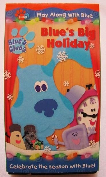 Blue's Clues BLUE'S BIG HOLIDAY VHS VIDEO | eBay