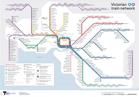 V/Line - Regional public transport for Victoria - Network maps