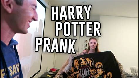 FUNNY HARRY POTTER PRANK // Jill Cimorelli - YouTube