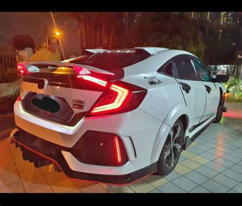 MODIFIED HONDA CIVIC FC TURBO + TYPE R BODYKIT