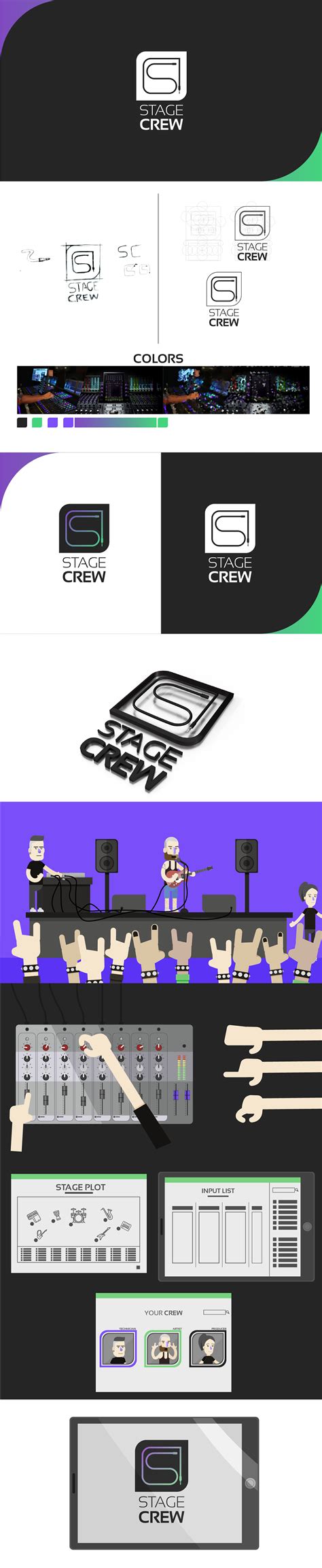 STAGE CREW on Behance