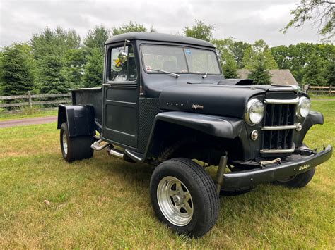 AWESOME Custom Willys Jeep Pick Up Hot Rod V8 Restomod EXCELLENT TRADE ...