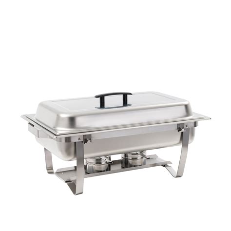 SUNCOO 8 Quart Chafing Dish Stainless Steel Chafer Dish Full Size Chafers and Buffet Warmers ...