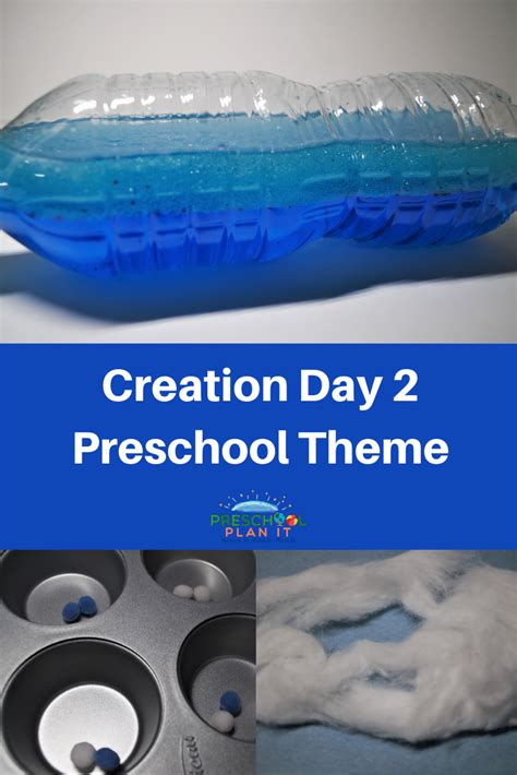 Creation Day 2 - Sky and Water Theme For Preschool