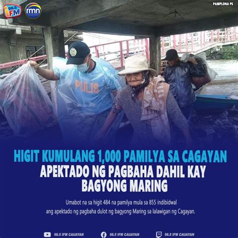 Higit kumulang 1,000 Indibidwal, Apektado ng Pagbaha sa Cagayan dahil ...