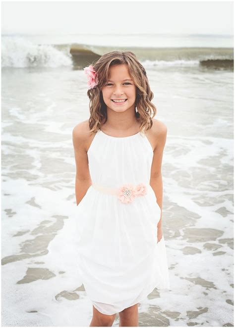 Beach Wedding Flower Girl Ideas, Letting Your Flower Girl Play in the Ocean Image by Tigerlily ...