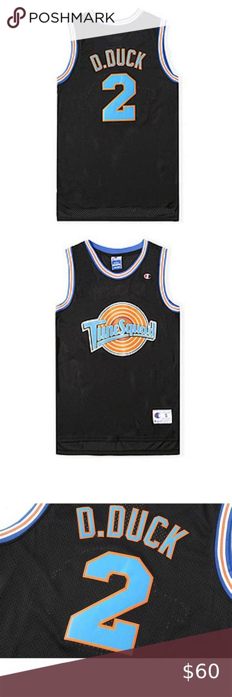 Daffy Duck Space Jam Tune Squad Jersey Note:All Items Will Need 5-7 Days Processing Before ...