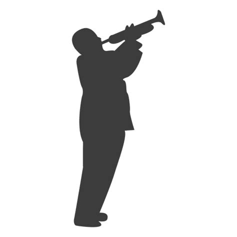 Trumpet Player Silhouette at GetDrawings | Free download