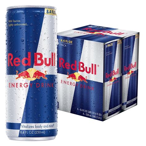 Red Bull 4 pack 250 ml - Riviera Maya Groceries