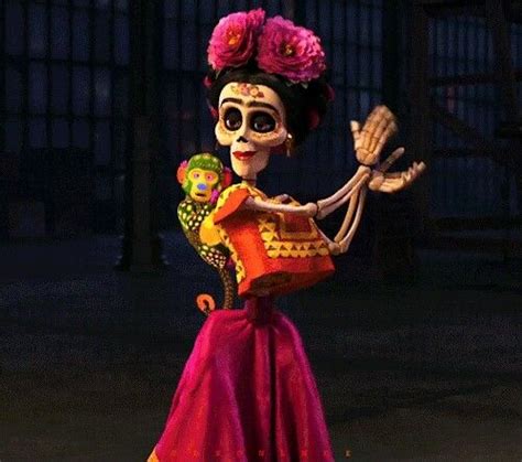 Frida in "Coco" - Pixar movie Theme Halloween, Halloween 2018, Fall Halloween, Halloween ...