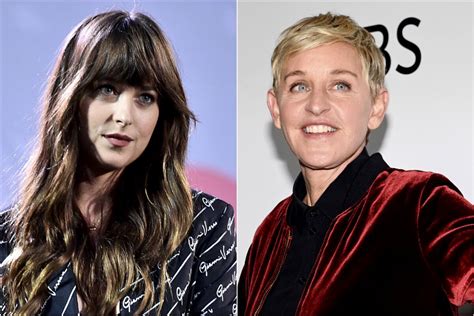 Fans thank Dakota Johnson for ending Ellen DeGeneres' show - Los ...